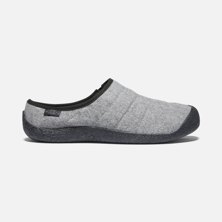 Keen Howser Slide Shoes - Men's Grey Footwear